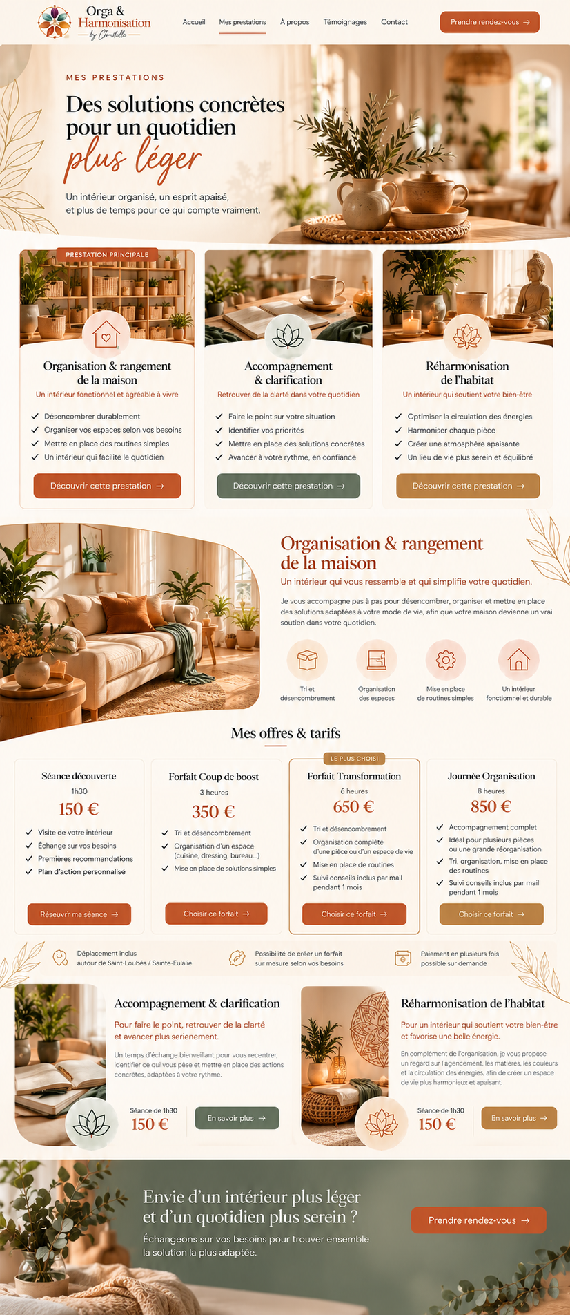 Prestations Dorganisation Et Bien Etre Interieur